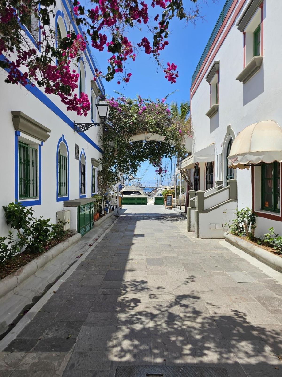 Teresita "La Fuente" - Puerto De Mogan Apartment Luaran gambar